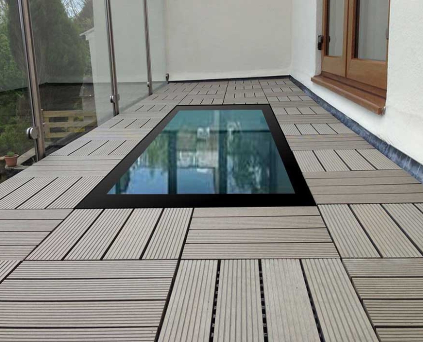 Aluminium Walk on Rooflight