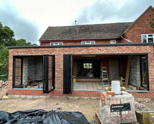 Bifolding Doors with Astragal Bars